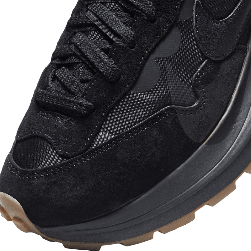 Nike x Sacai VaporWaffle Black and Gum