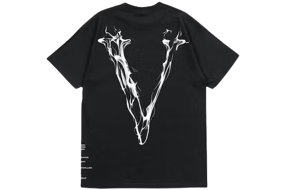 Camiseta Vlone x Pop Smoke Faith Preta