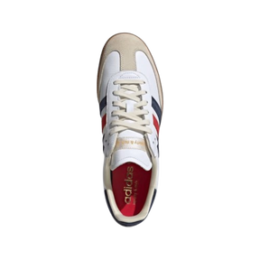 Tênis Adidas Samba x Sporty & Rich Cloud "White Night Indigo Collegiate Red" Feminino Branco