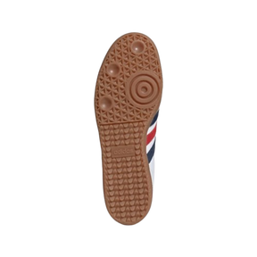 Tênis Adidas Samba x Sporty & Rich Cloud "White Night Indigo Collegiate Red" Feminino Branco