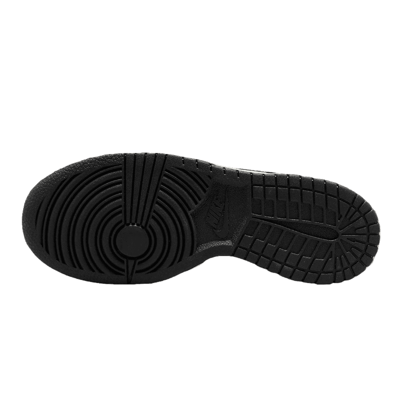 Tênis Dunk Low "Black/White Metallic" Feminino