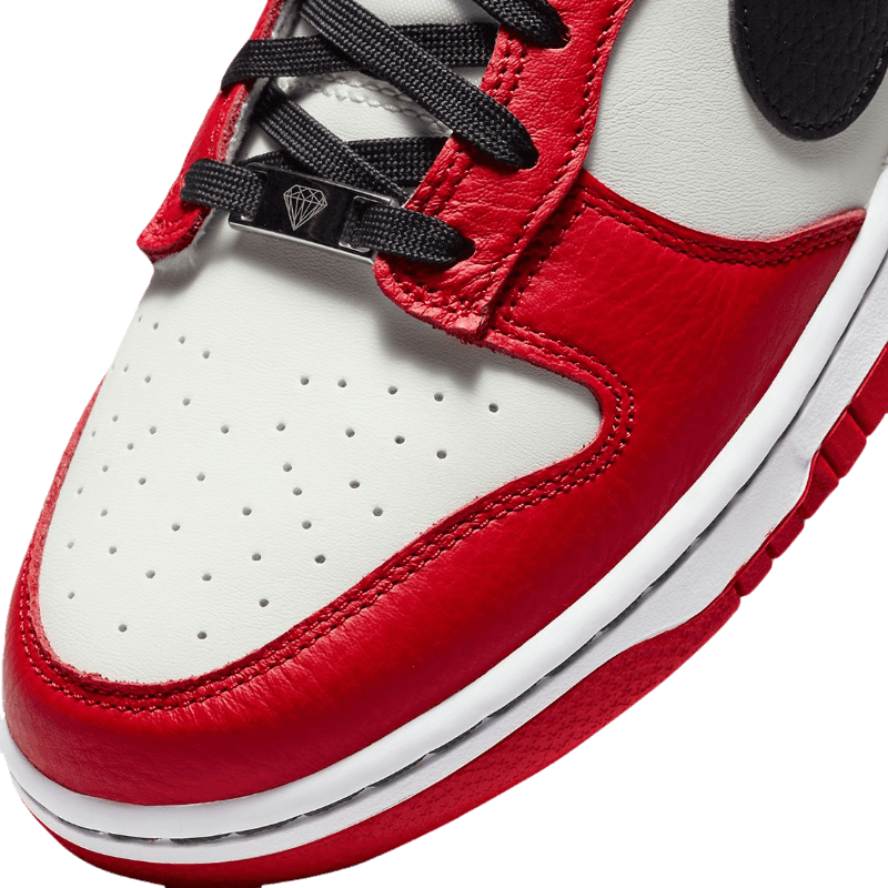 Tênis Dunk Low x NBA Retro "Chicago" Vermelho