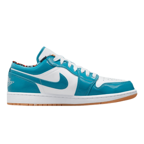 Tênis Air Jordan 1 Low "Barcelona" Branco / Azul