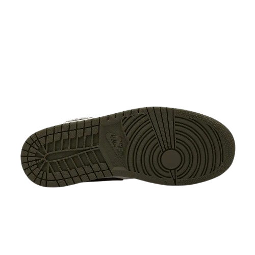 Tênis Air Jordan 1 Low "Olive Green" Verde / Preto