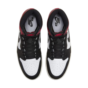 Tênis Air Jordan 1 "Black Toe Reimagined" Masculino Preto/Vermelho