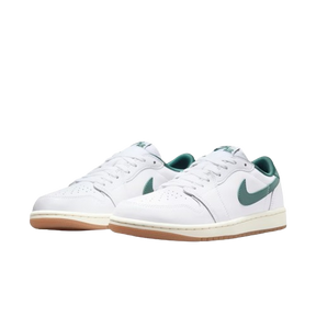 Tênis Air Jordan 1 Low OG "Oxidized Green" Branco / Verde