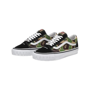 Tênis BAPE x Vans Old Skool LX Abc "Camo Pink Blue Green"