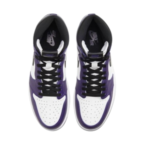 Tênis Air Jordan 1  High "Court Purple 2.0" Masculino Roxo/Branco