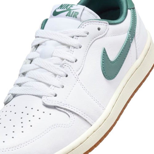 Tênis Air Jordan 1 Low OG "Oxidized Green" Branco / Verde