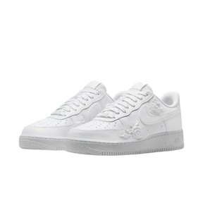 Tênis Air Force 1 "White Roses" Branco