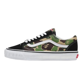 Tênis BAPE x Vans Old Skool LX Abc "Camo Pink Blue Green"