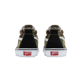 Tênis BAPE x Vans SK8 Mid LX "Abc Camo Green"
