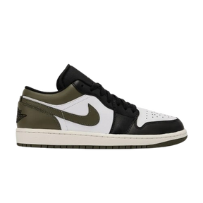 Tênis Air Jordan 1 Low "Olive Green" Verde / Preto