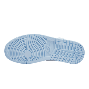 Tênis Air Jordan 1 Low "Aluminium" Branco / Azul