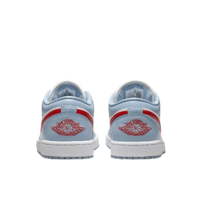 Tênis Air Jordan 1 Low "Blue Grey White Dune Red" Azul / Vermelho
